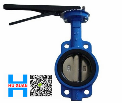 D71X手柄对夹软密封蝶阀