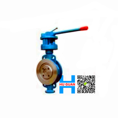 D73H手柄对夹硬密封蝶阀