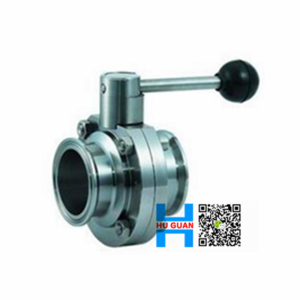 卫生级卡箍式蝶阀